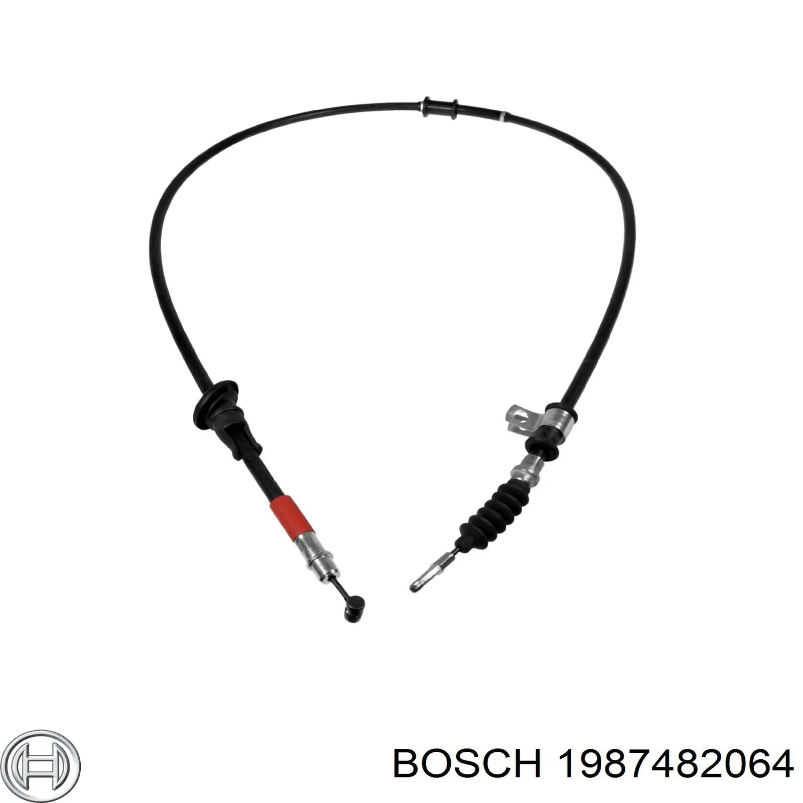 1987482064 Bosch Трос ручного тормоза