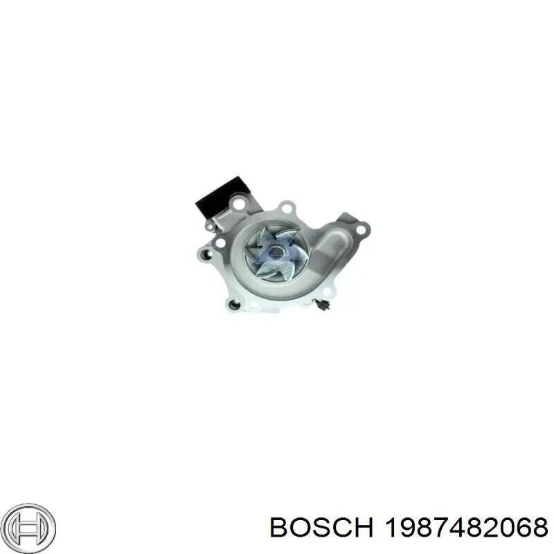 Купить 1987482068 Bosch Трос стояночного тормоза задний левый