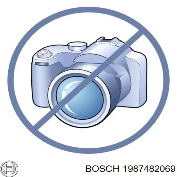1987482069 Bosch Трос ручного тормоза задний, правый