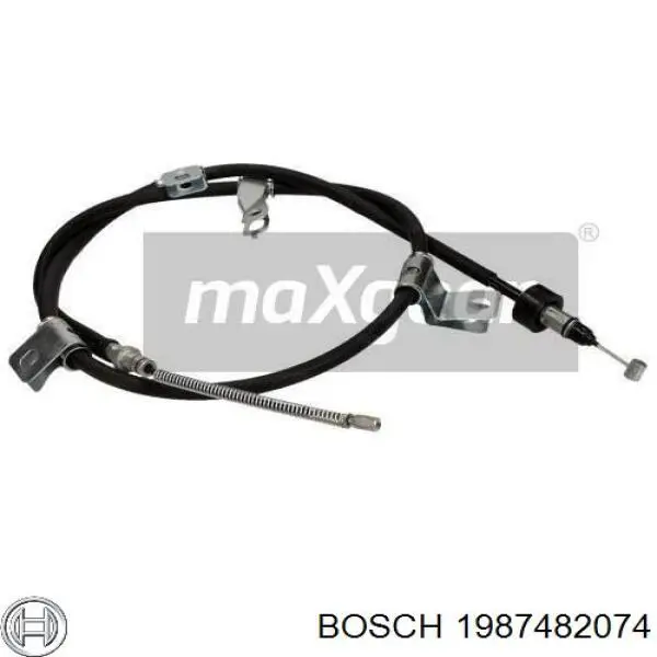 Трос ручного тормоза задний Bosch 1987482074 цена, от 28.04 USD