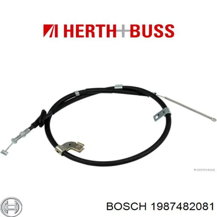 1987482081 Bosch Трос ручного тормоза