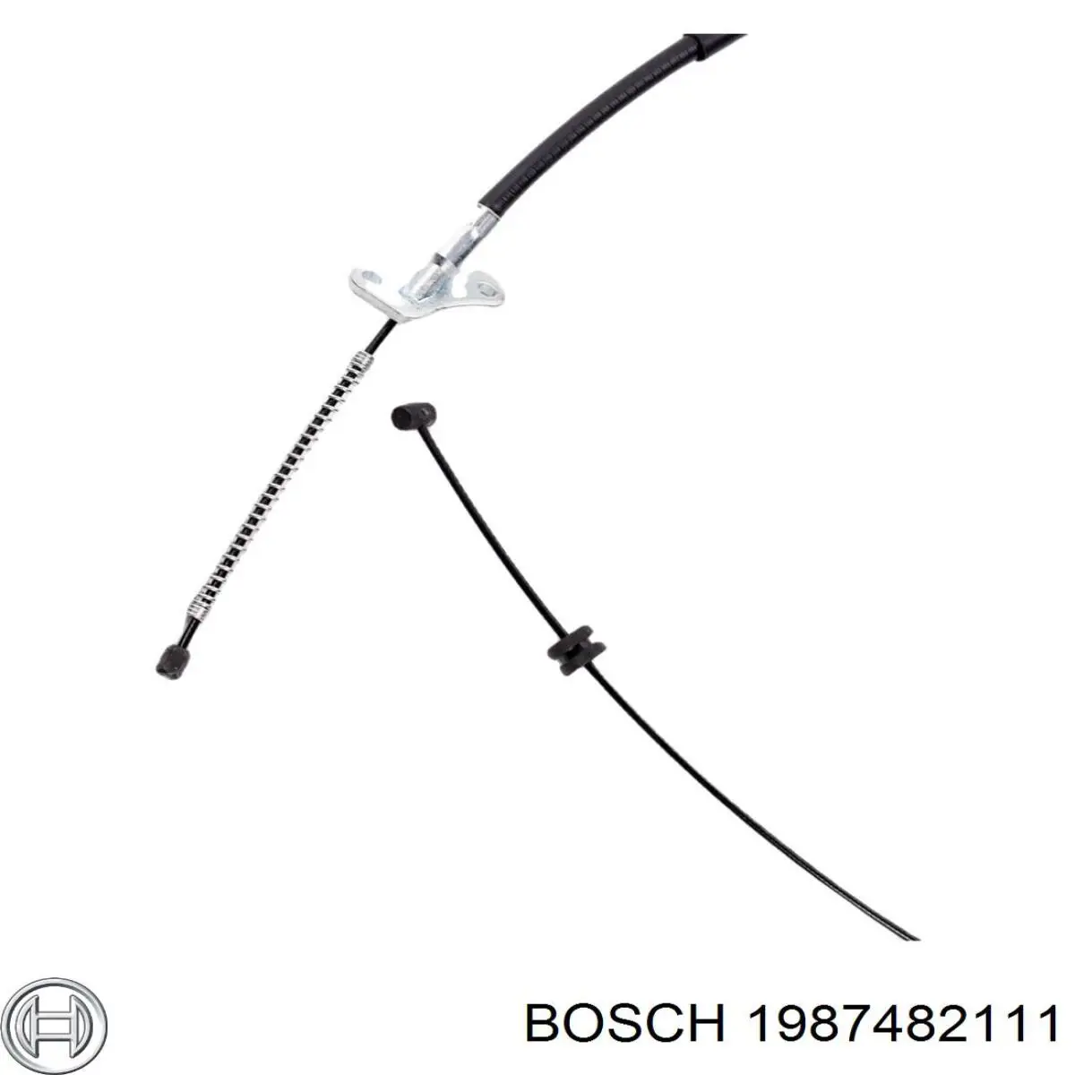 1987482111 Bosch Трос ручного тормоза