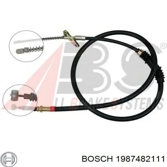 Трос ручника 1987482111 Bosch