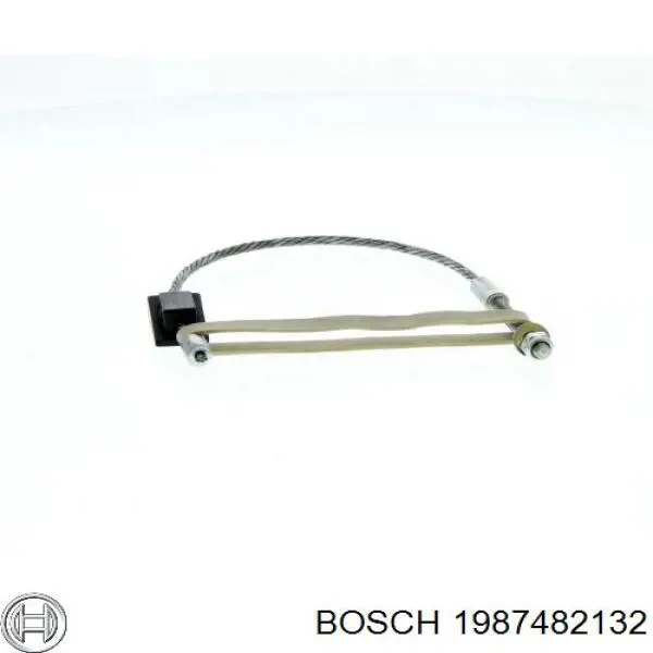 1987482132 Bosch трос ручного тормоза передний