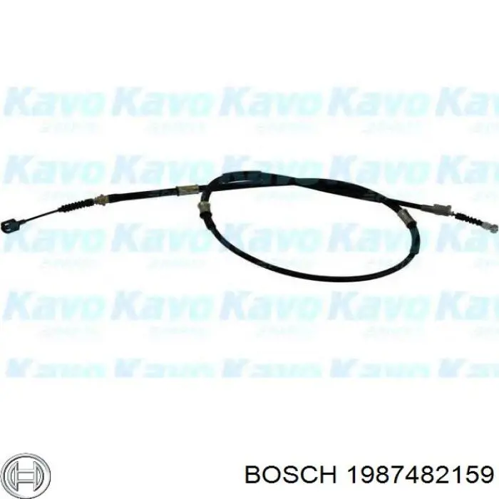 Купить 1987482159 Bosch Задний правый трос ручника