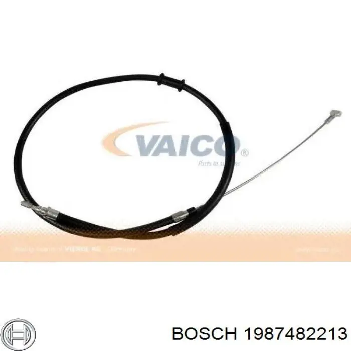 Задний трос ручника 1987482213 Bosch