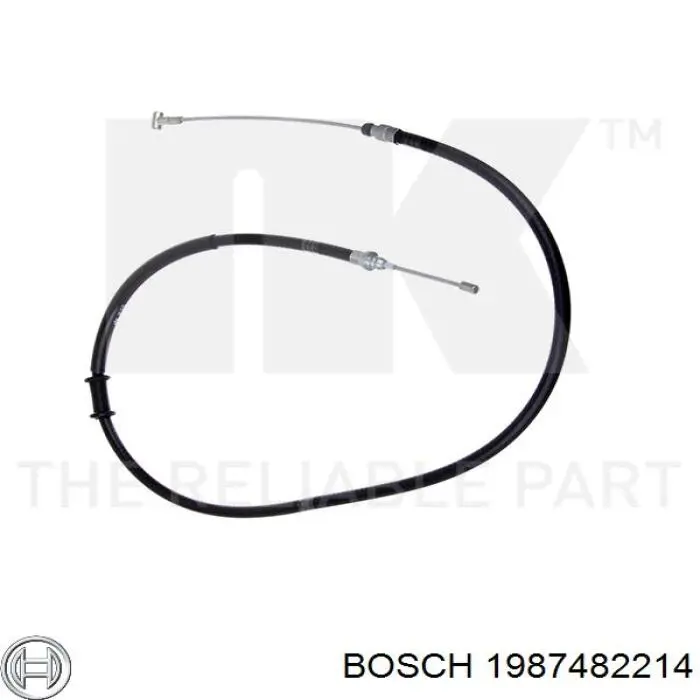 Купить 1987482214 Bosch Тормоз стояночный