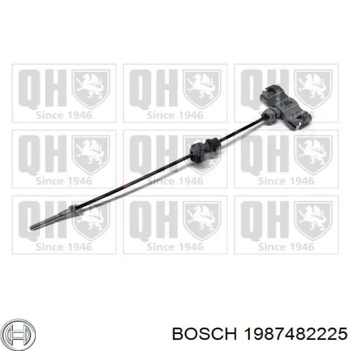 Передний трос ручника 1987482225 Bosch