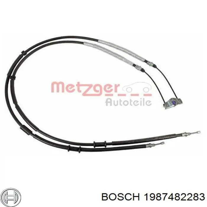 Купить 1987482283 Bosch Тормоз стояночный