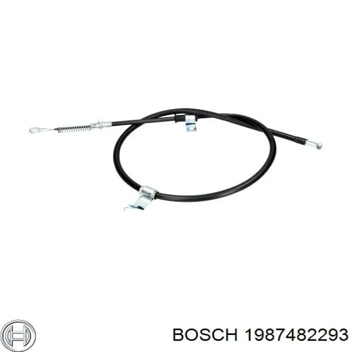 Трос ручного тормоза задний Bosch 1987482293 цена, от 27.76 USD