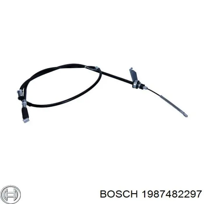 Трос стояночного тормоза задний правый Bosch 1987482297 цена, от 25.31 USD