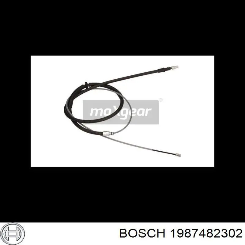 Задний трос ручника 1987482302 Bosch