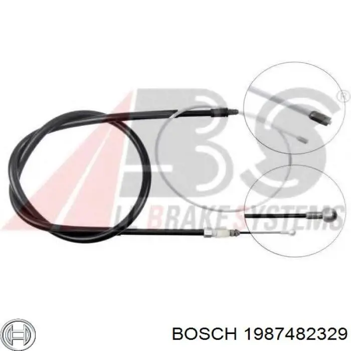 Купить 1987482329 Bosch Тормоз стояночный