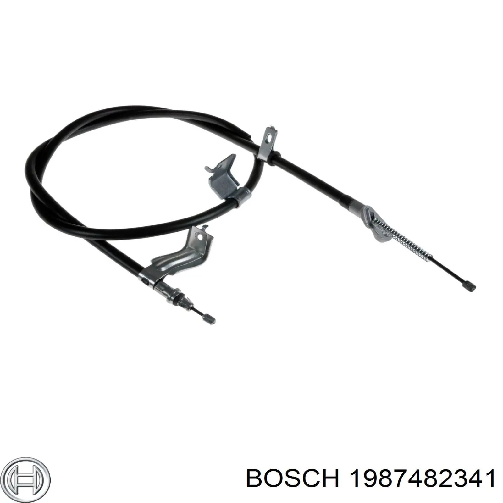 Купить 1987482341 Bosch Задний правый трос ручника