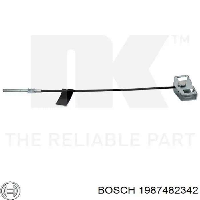Передний трос ручника 1987482342 Bosch