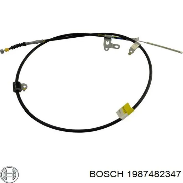Трос ручного тормоза задний Bosch 1987482347 цена, от 24.79 USD