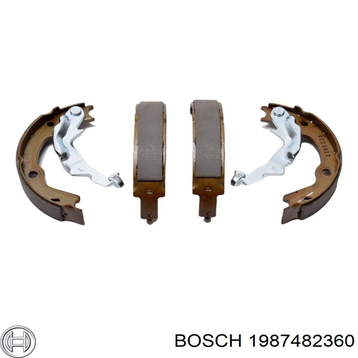 1987482360 Bosch Трос ручного тормоза задний, правый