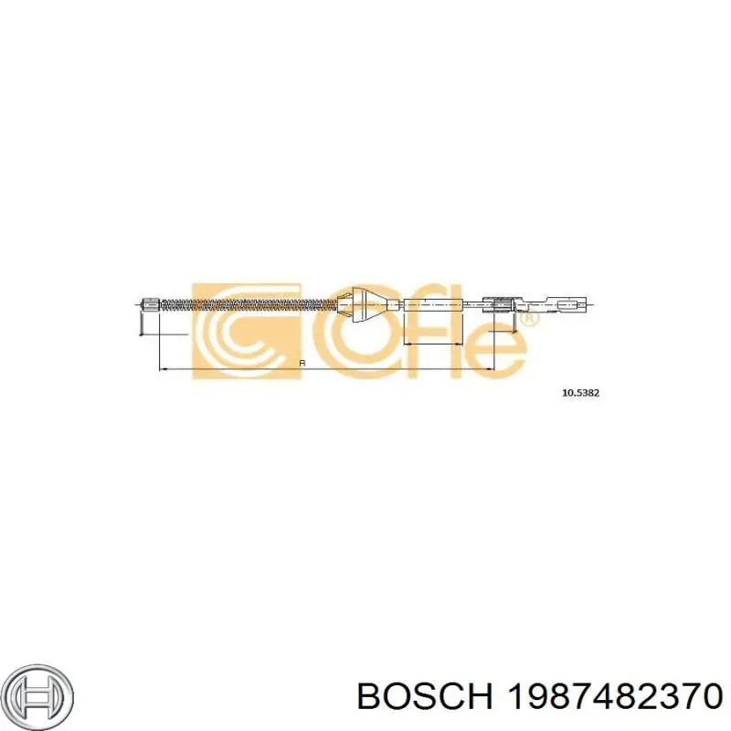 Купить 1987482370 Bosch Тормоз стояночный