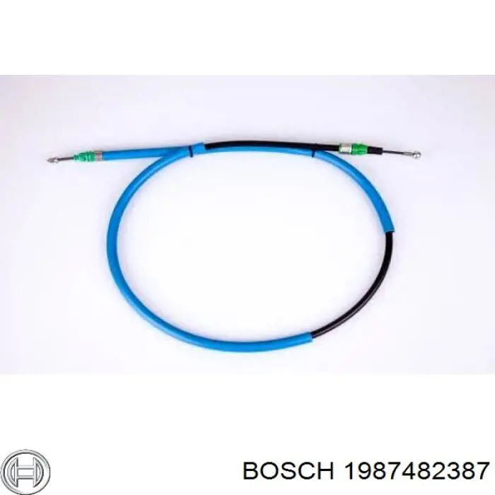 Купить 1987482387 Bosch Трос стояночного тормоза задний левый