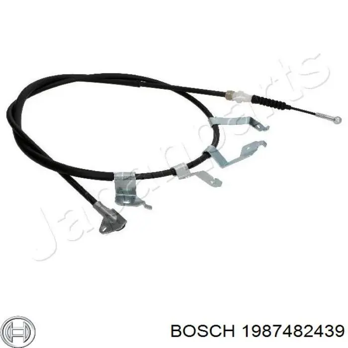 Трос ручного тормоза задний Bosch 1987482439 цена, от 38.25 USD