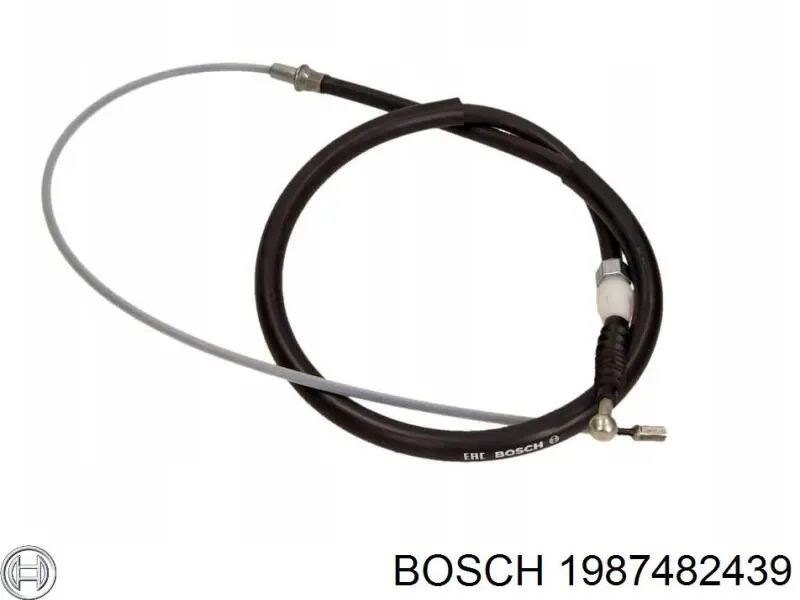 1987482439 Bosch Трос ручного тормоза