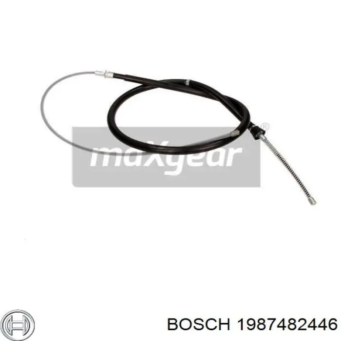 Cable de freno de mano trasero derecho/izquierdo 1987482446 Bosch