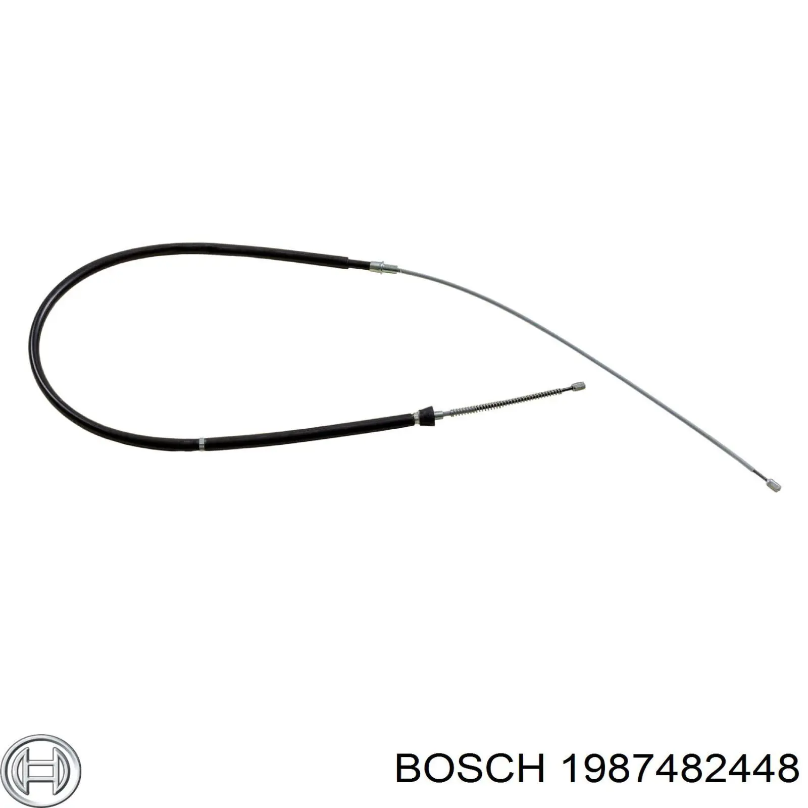 Задний трос ручника Bosch 1987482448 цена, от 13.58 USD