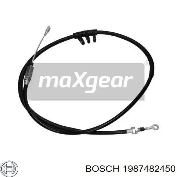 1987482450 Bosch Трос стояночного тормоза передний