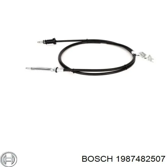 Трос ручного тормоза задний Bosch 1987482507 цена, от 24.84 USD