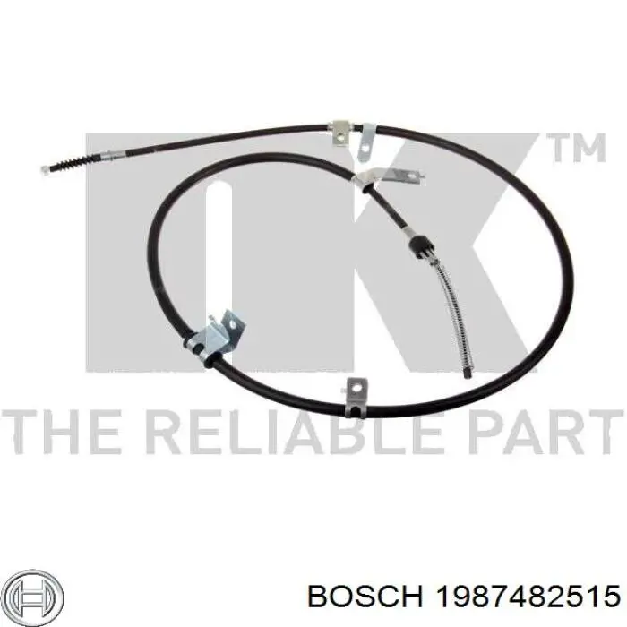 1987482515 Bosch Трос ручного тормоза