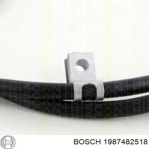 Трос стояночного тормоза задний правый Bosch 1987482518 цена, от 26.76 USD