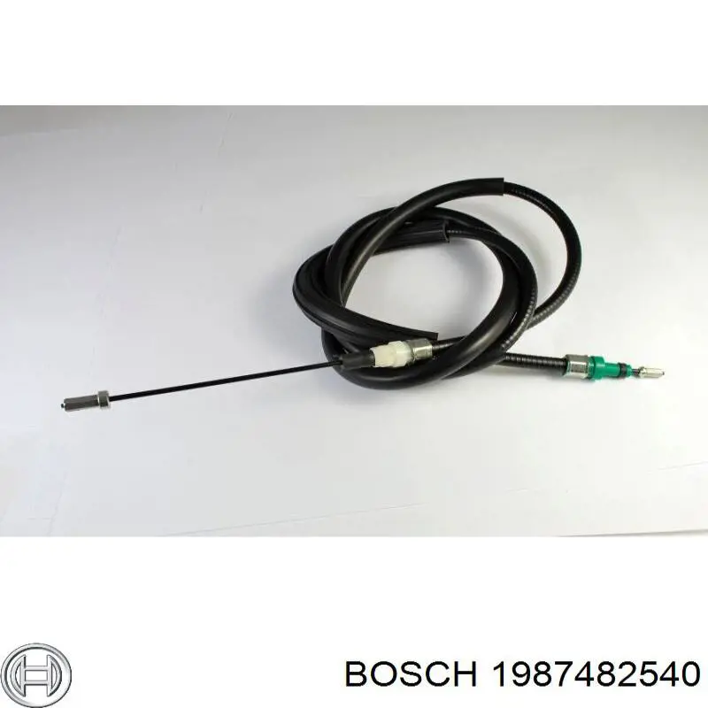 Купить 1987482540 Bosch Трос стояночного тормоза задний левый