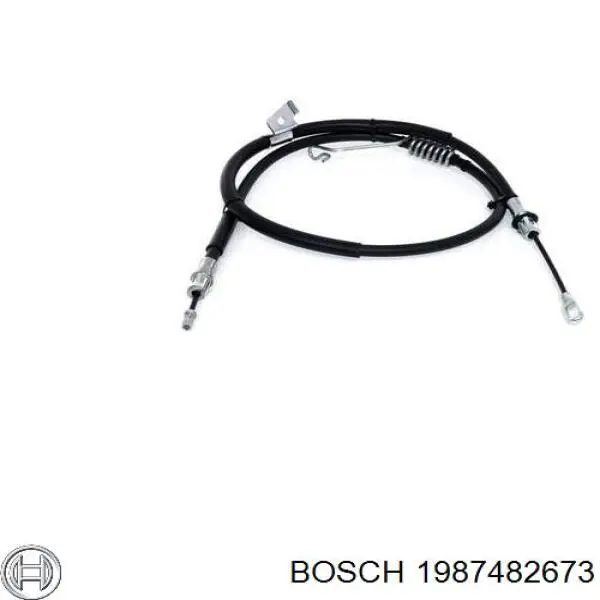 Передний трос ручника 1987482673 Bosch
