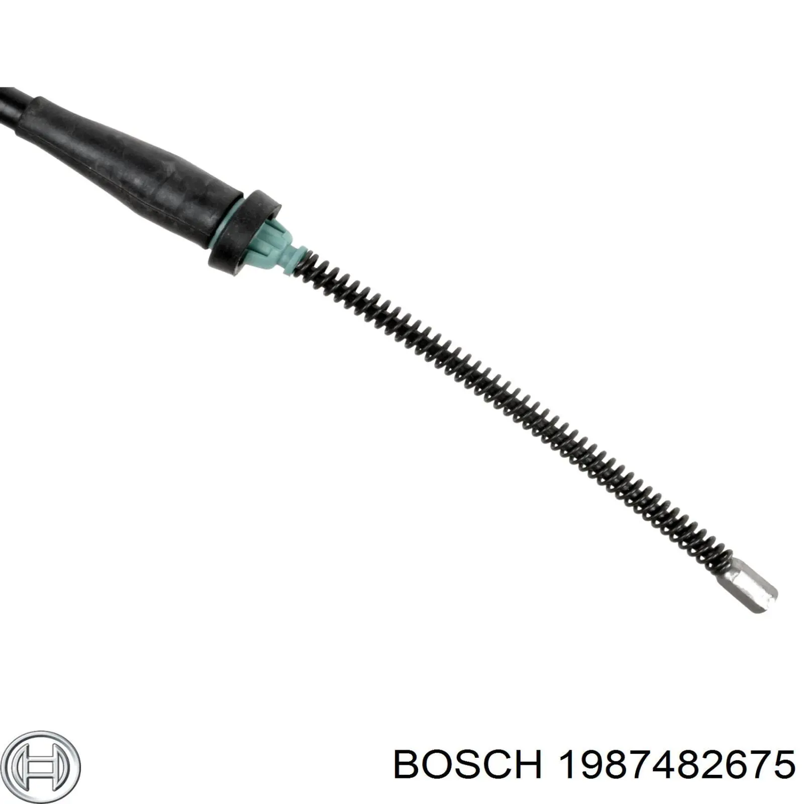 Трос ручного тормоза задний, правый/левый Bosch 1987482675