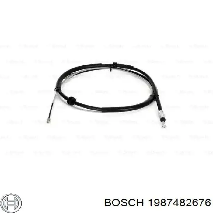 Задний трос ручника 1987482676 Bosch