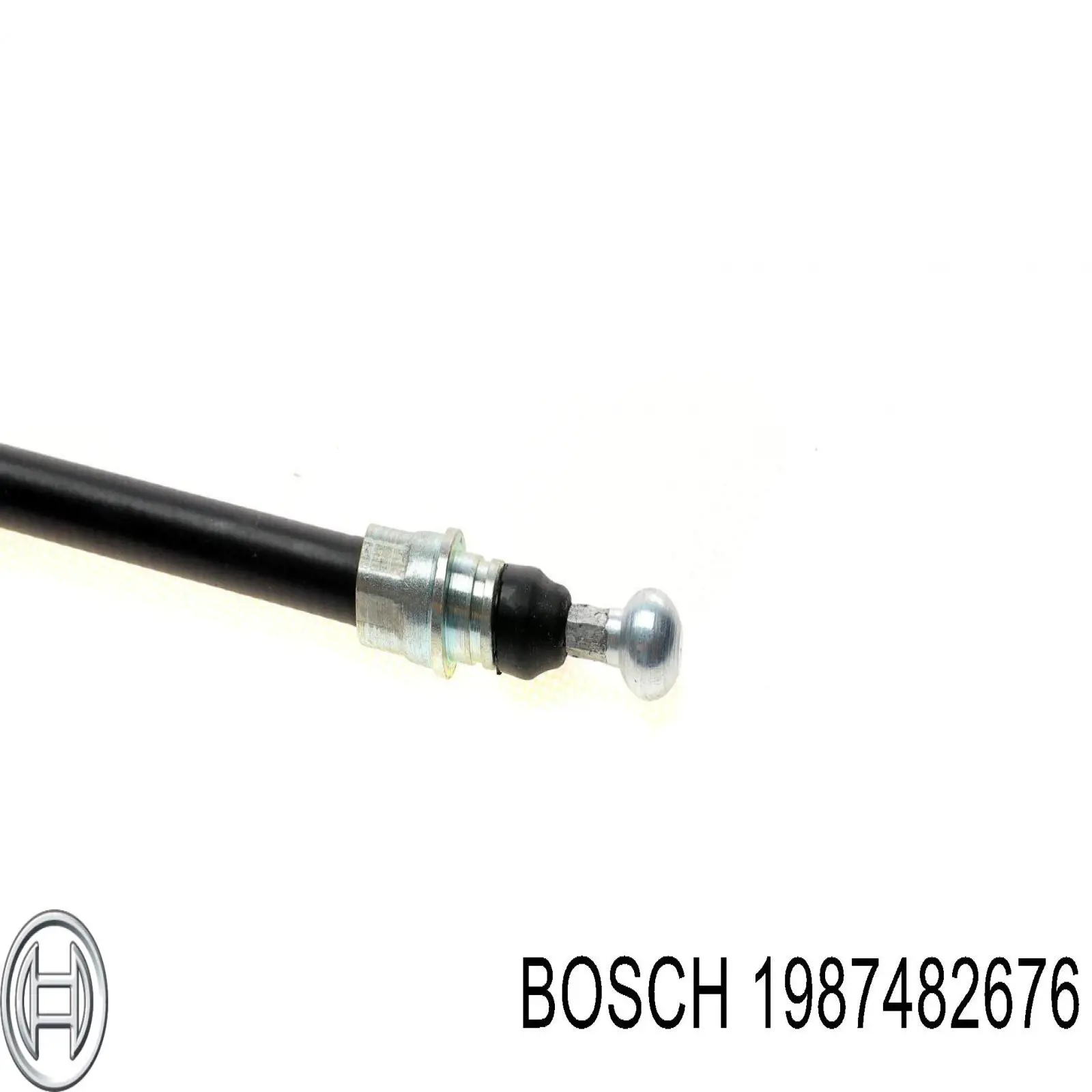 Трос ручного тормоза задний, правый/левый Bosch 1987482676