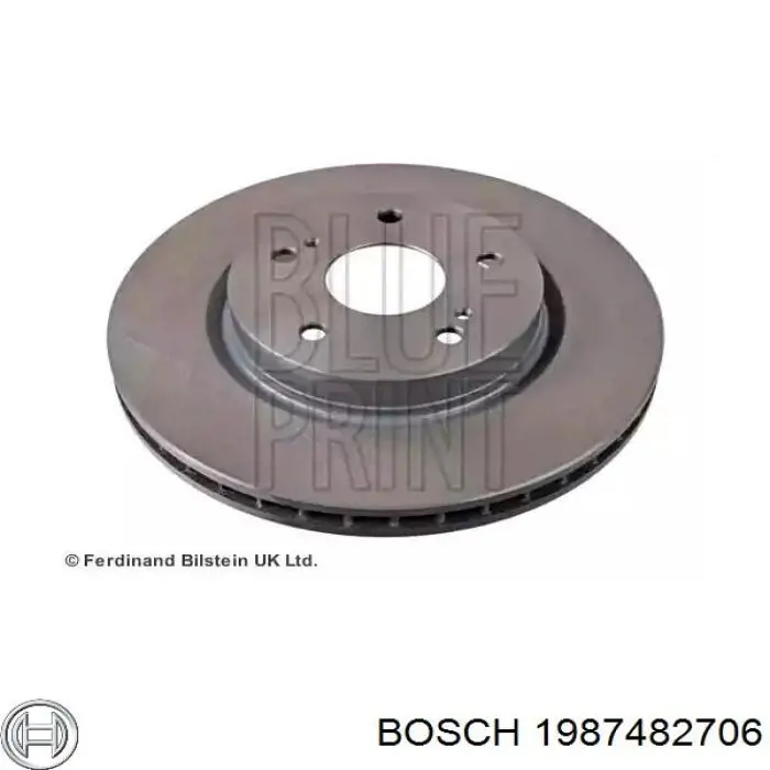 Трос ручного тормоза задний Bosch 1987482706 цена, от 17.39 USD