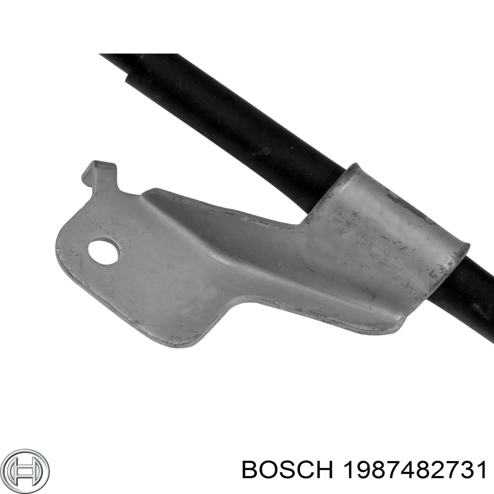 Трос ручника задний Bosch 1987482731