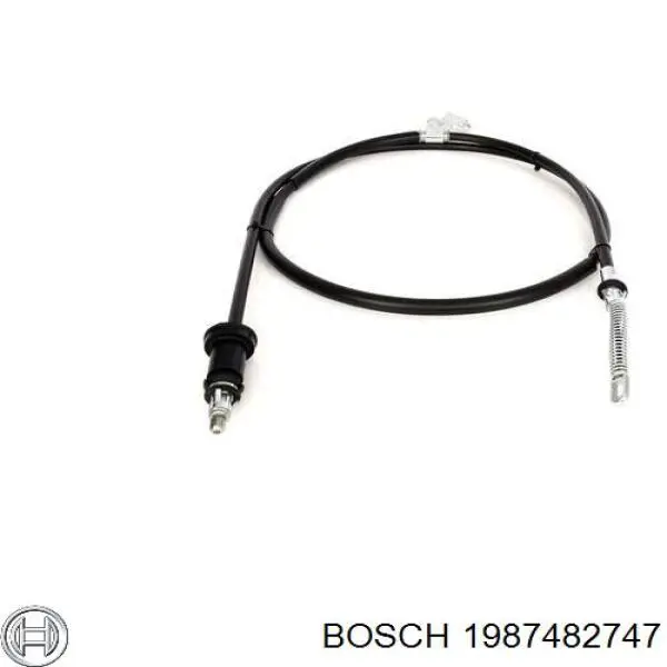 Задний правый трос ручника 1987482747 Bosch