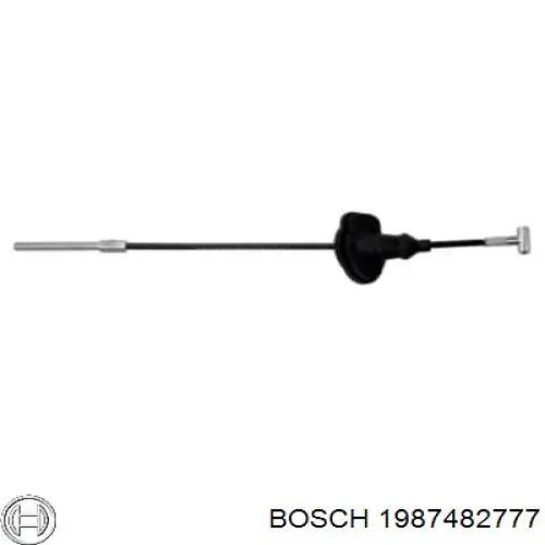 Задний трос ручника 1987482777 Bosch
