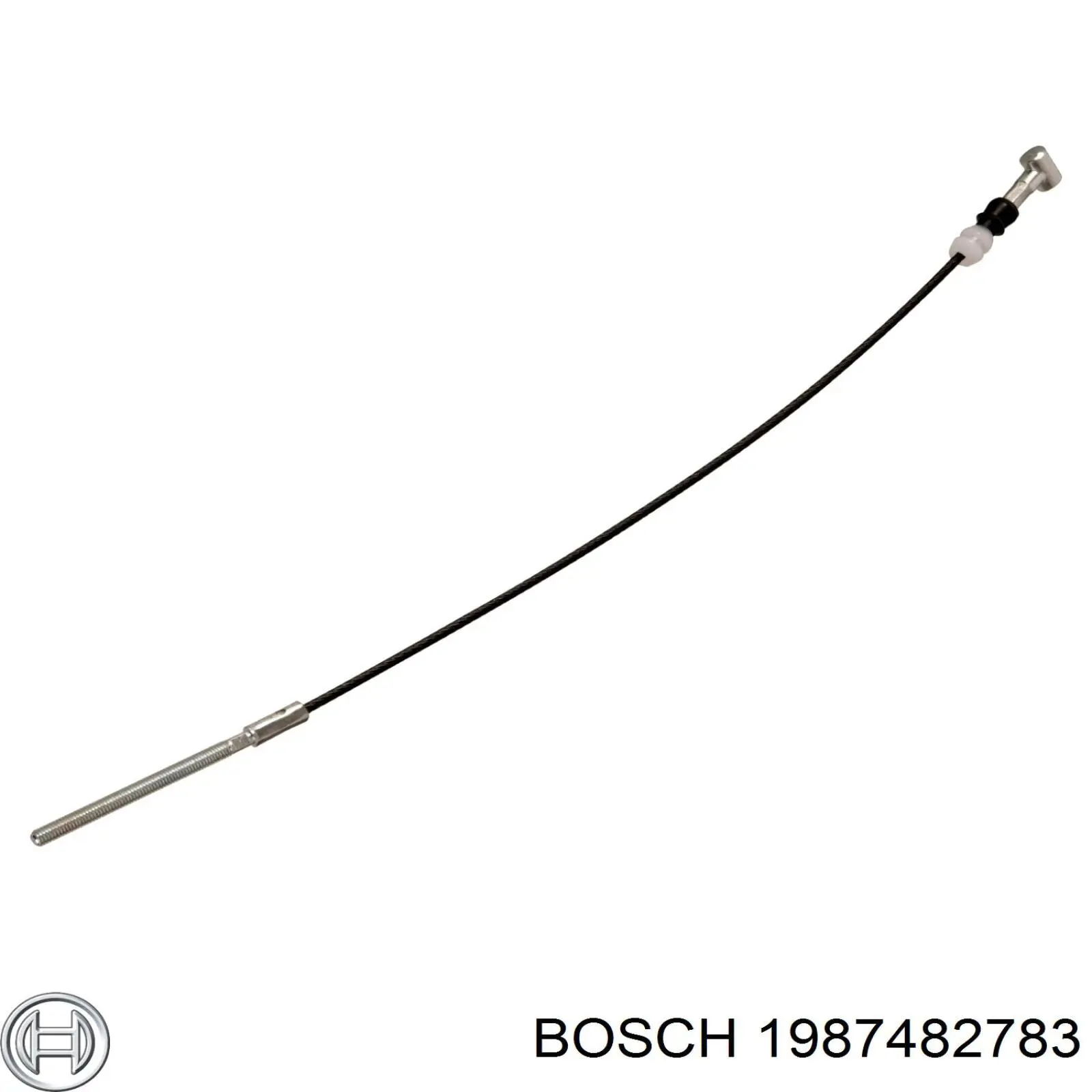 1987482783 Bosch трос ручного тормоза передний