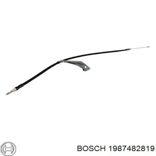 Купить 1987482819 Bosch Задний правый трос ручника