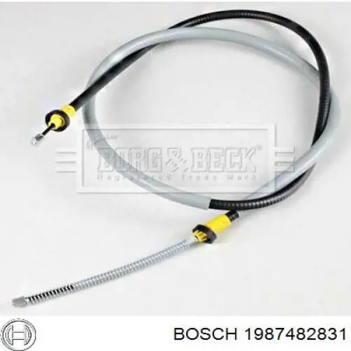 Задний трос ручника Renault (RVI) 364009913R цена, от 28.47 USD