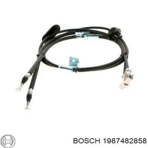 Задний трос ручника 1987482858 Bosch