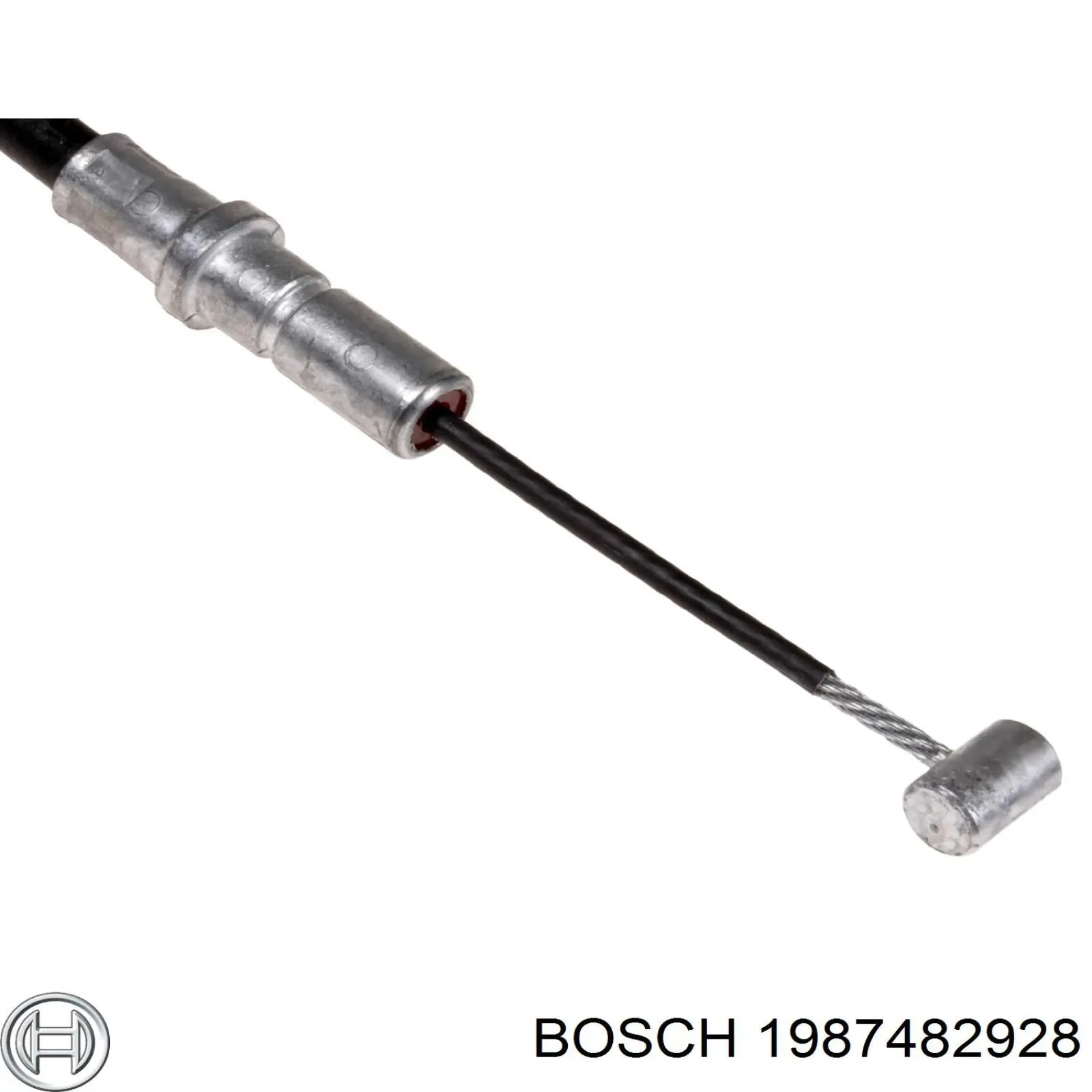 1987482928 Bosch трос ручного тормоза задний левый
