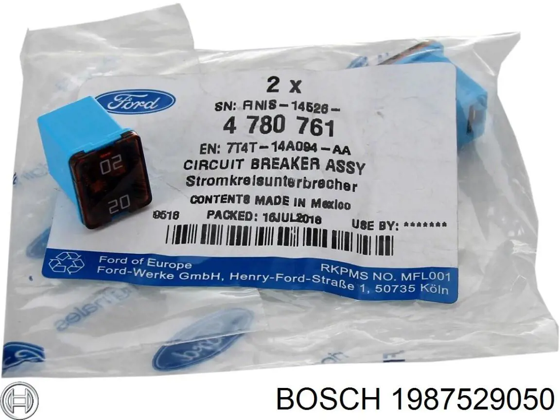 Купить 1987529050 Bosch Предохранители