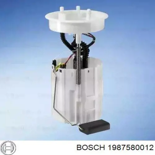 1987580012 Bosch módulo de bomba de combustível com sensor do nível de combustível