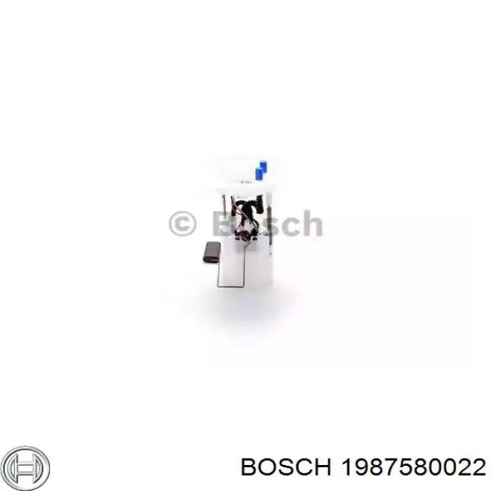 1987580022 Bosch módulo de bomba de combustível com sensor do nível de combustível