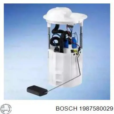 1987580029 Bosch módulo de bomba de combustível com sensor do nível de combustível