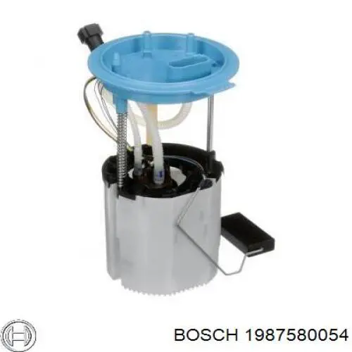 1987580054 Bosch módulo de bomba de combustível com sensor do nível de combustível